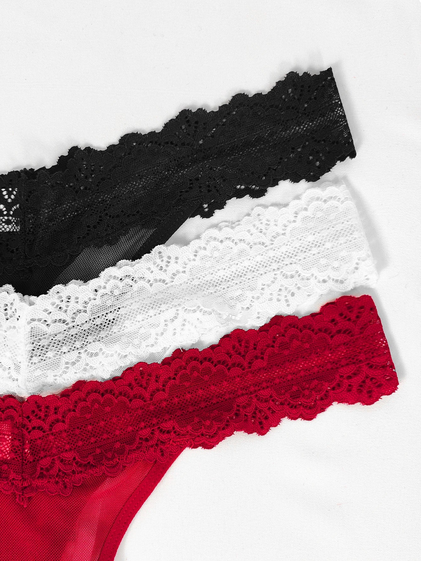 3-Pack Floral G-String Set – Sexy & Breathable Thongs in Multi Colors